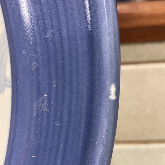 Pfaltzgraff Mexico Stoneware platter Plate Blue Wash - Picture 2 of 3